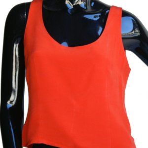Thom Smith Red Silk Cami/Tank Top Size 8